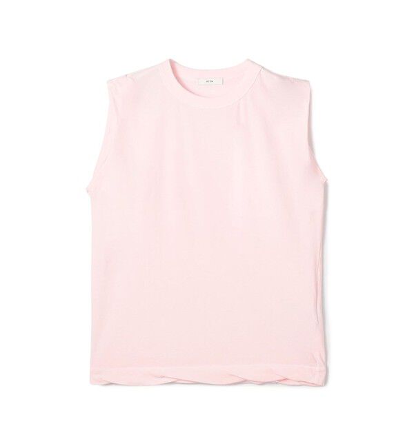 TOMORROWLAND BUYING WEAR「ATON TANK ノースリーブプルオーバー」|Tシャツ・カットソー|31 ライトピンク