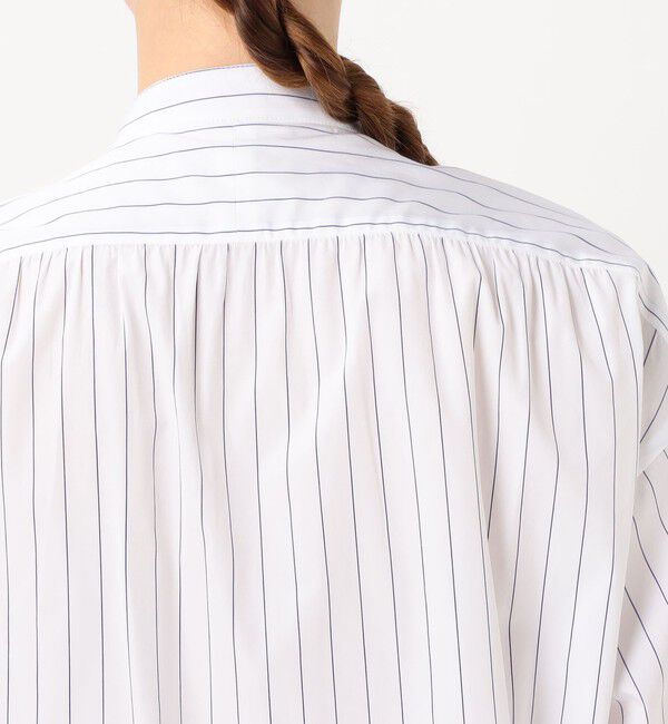 TOMORROWLAND BUYING WEAR「BOURRIENNE DRAMA コットンシャツ」|シャツ・ブラウス|