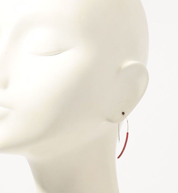 TOMORROWLAND GOODS「helena rohner miyuki beads hoop ピアス」|ピアス|