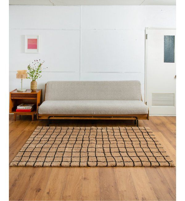 journal standard Furniture「GRID RUG 200x200 グリッド ラグ」|その他|