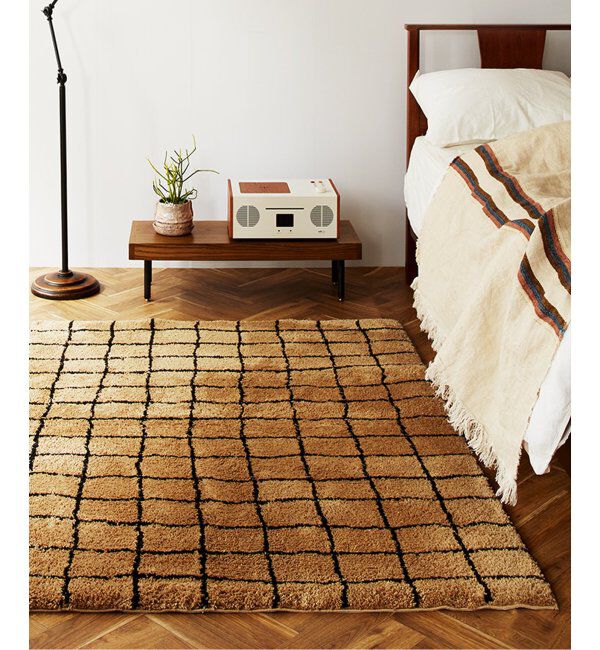 journal standard Furniture「GRID RUG 200x200 グリッド ラグ」|その他|
