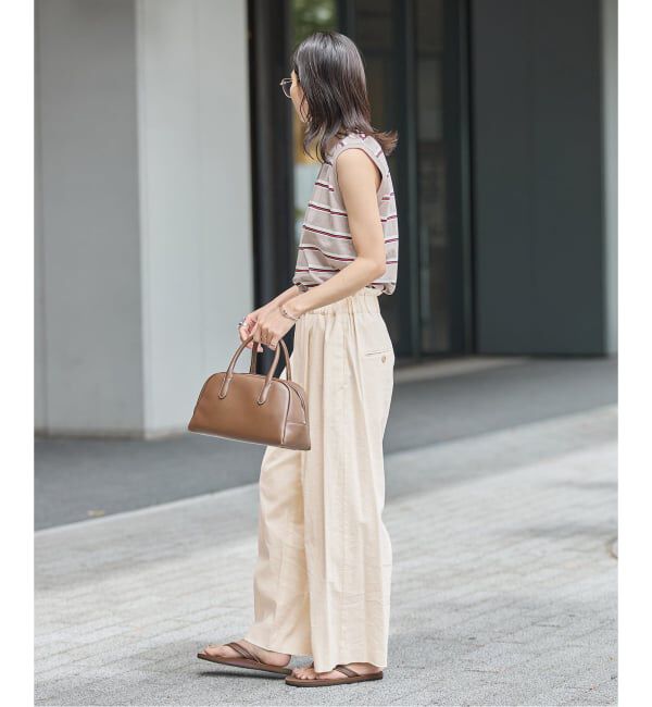 JOURNAL STANDARD「《追加》ウォッシャブルコットンリネンVISストレートパンツ」|その他|