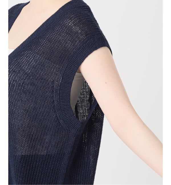 JOURNAL STANDARD「【osedit】WASHABLELINEN Vベスト」|ベスト・ジレ|