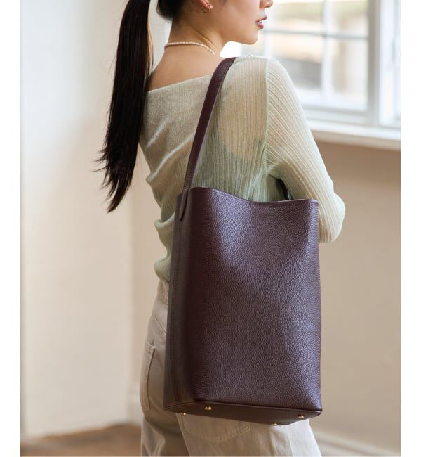 NOBLE「《追加2》INNUE/イヌエ レザートートBAG」|トートバッグ|ブラウン