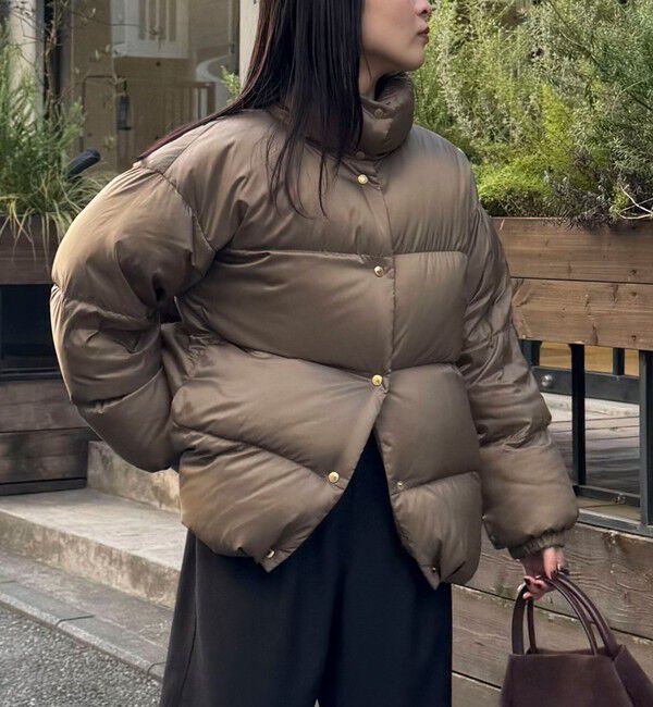 fredy emue「【軽くて暖かい◎】【Traditional WeatherWear】別注 HASELEY DOWN PACKABLE」|ダウン|ベージュ