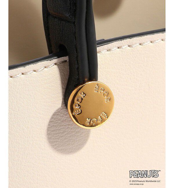 ROPE「【E'POR&times;PEANUTS】別注 Y BAG Mini」|ハンドバッグ|