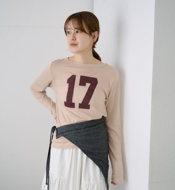  「ナンバリングロンＴ」|Tシャツ・カットソー|