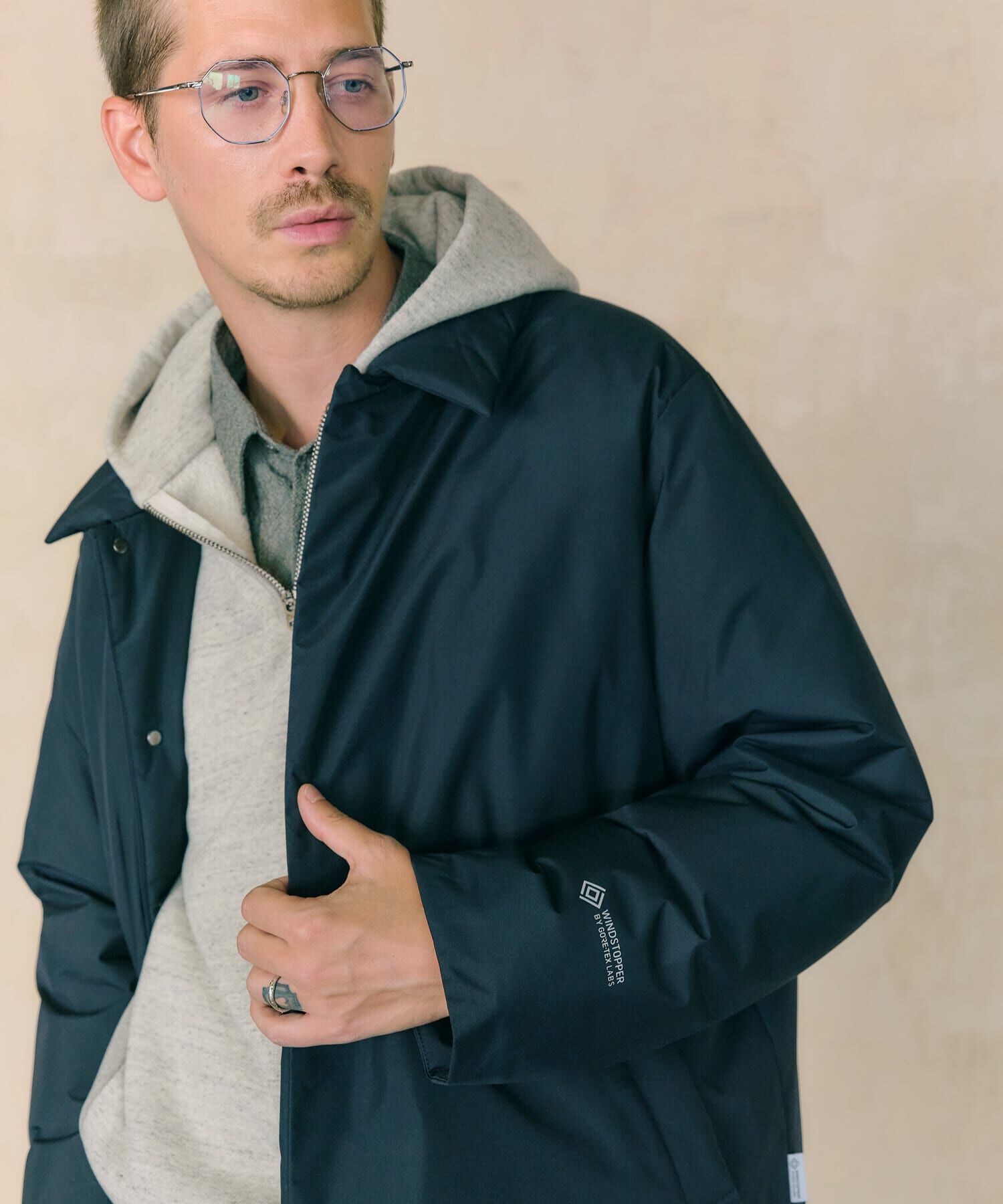 URBAN RESEARCH ROSSO「『別注』+phenix　WINDSTOPPER by GORE-TEX LABSスタンドダウンコート」|ダウン|