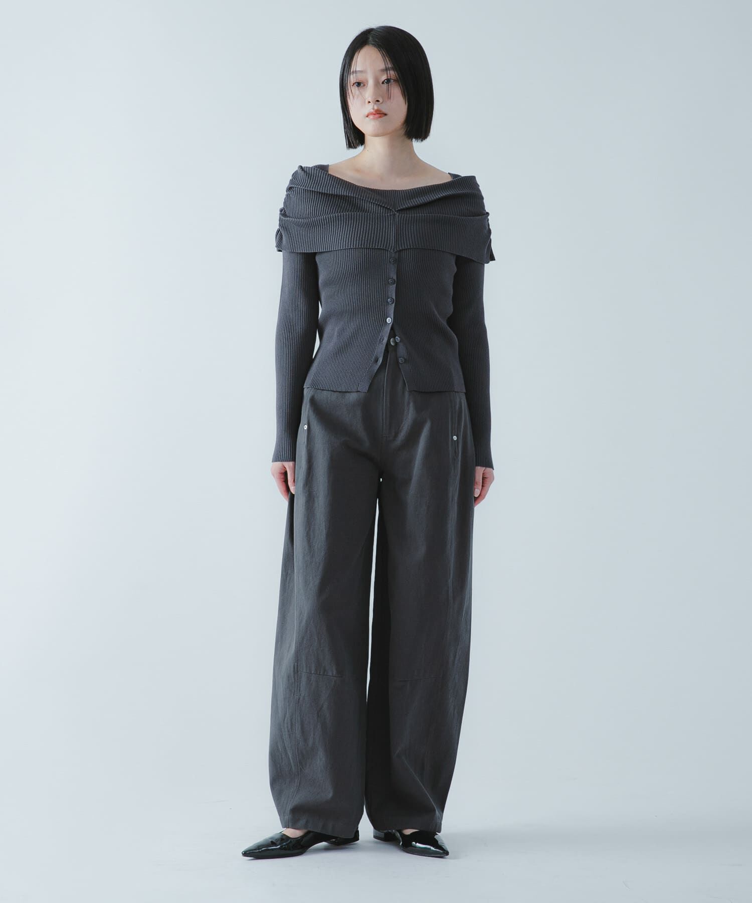 SENSE OF PLACE by URBAN RESEARCH「『洗濯可/防花粉』SKINProofオフショルセーター」|ニット・セーター|