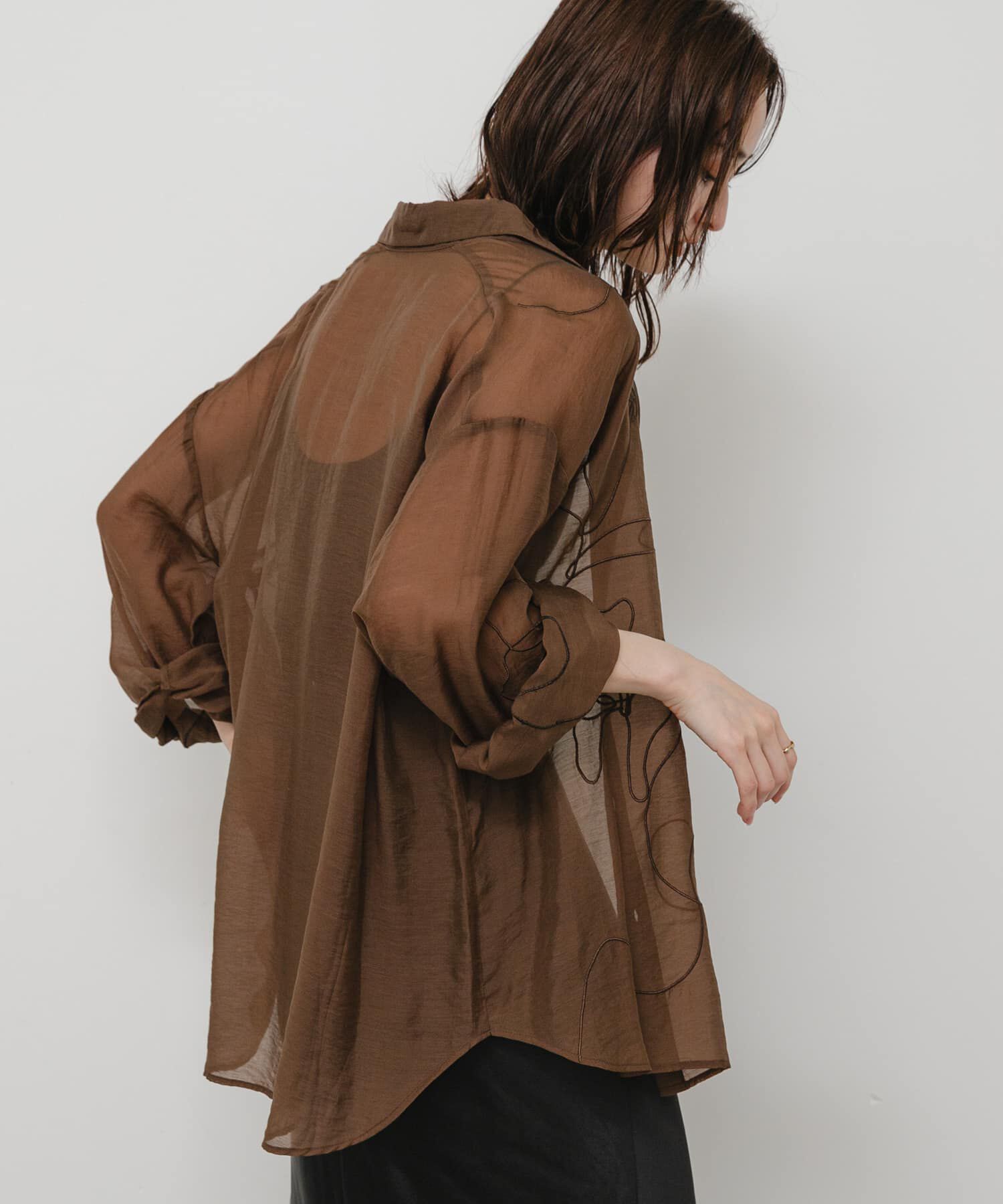 SENSE OF PLACE by URBAN RESEARCH「シシュウシアーシャツ」|シャツ・ブラウス|