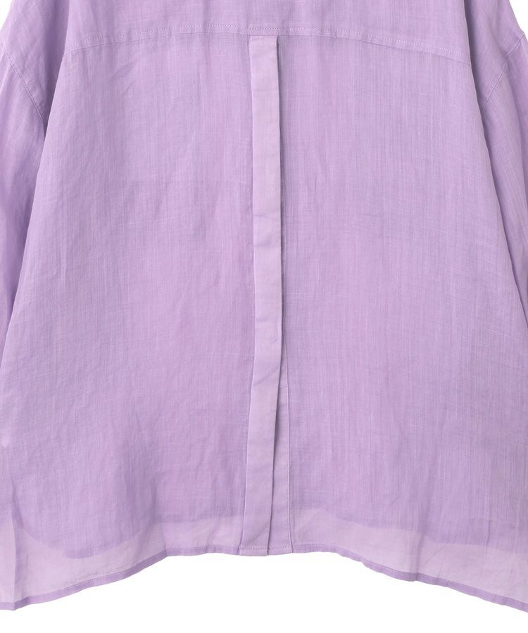 GARAGE OF GOOD CLOTHING「リネンポケット付きクロップドシャツ」|シャツ・ブラウス|