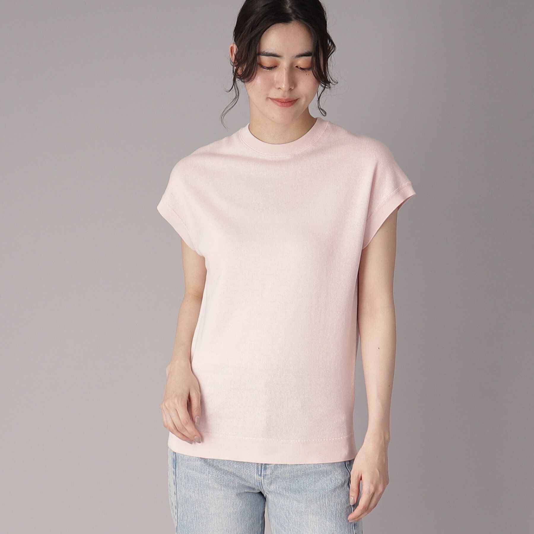 DRESSTERIOR「【毎年人気！／ウォッシャブル】リネン裏毛フレンチプルオーバー」|Tシャツ・カットソー|