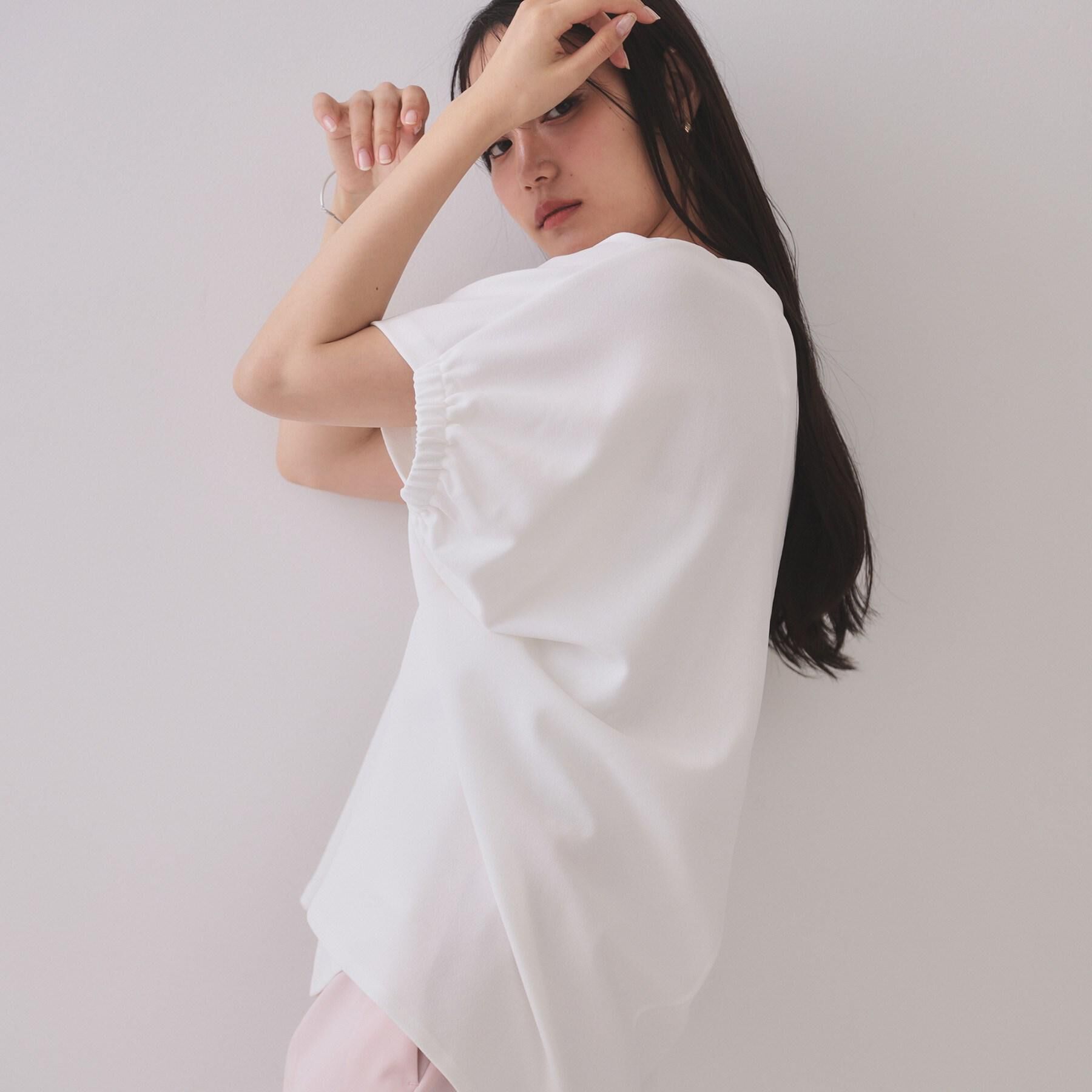 OPAQUE.CLIP「リラクシードルマンスリーブトップス【UV／吸水速乾／洗濯機洗い可】」|Tシャツ・カットソー|