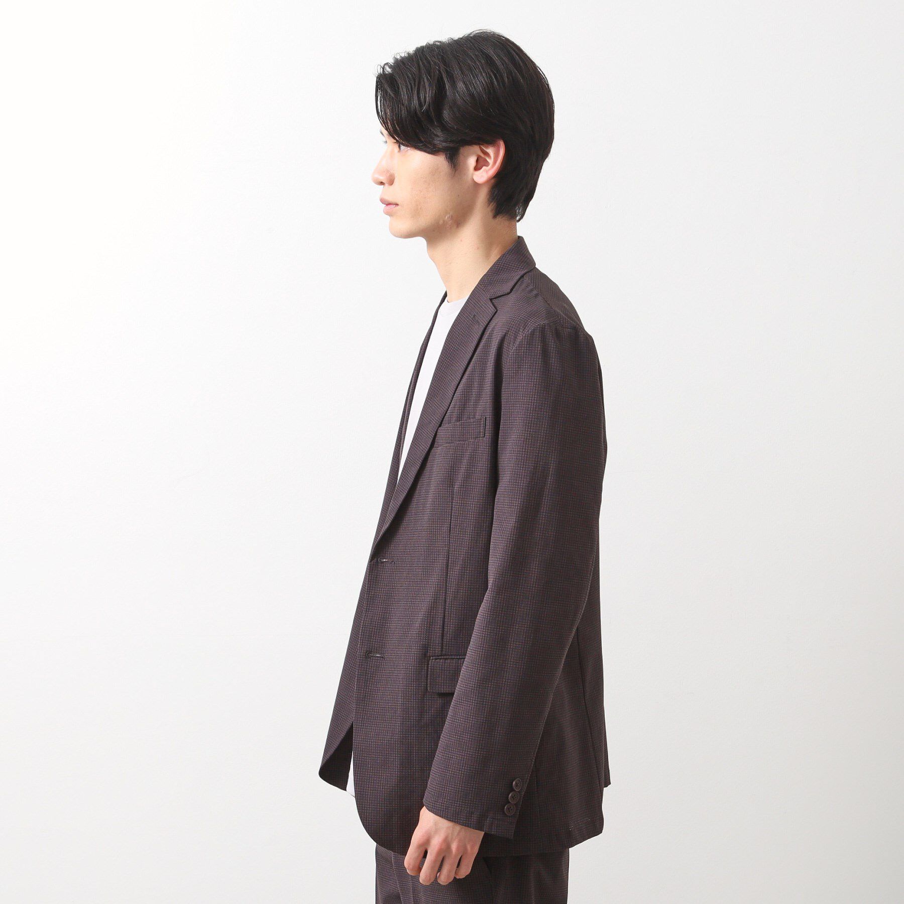 THE SHOP TK「ライトドッツジャケット セットアップ可/洗濯機OK」|テーラードジャケット|