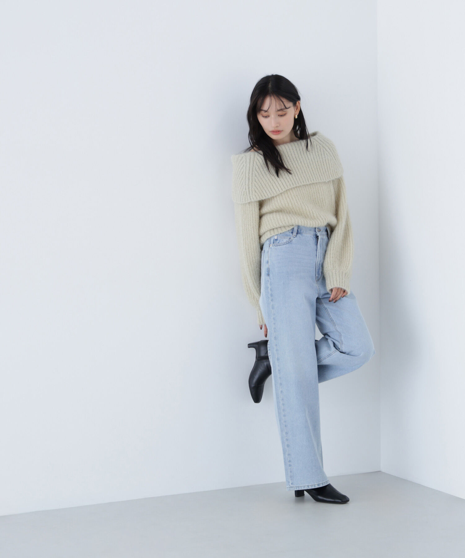  「私に&ldquo;ちょうどいい&rdquo;ワイドストレートデニム 」|その他|ライトブルー3