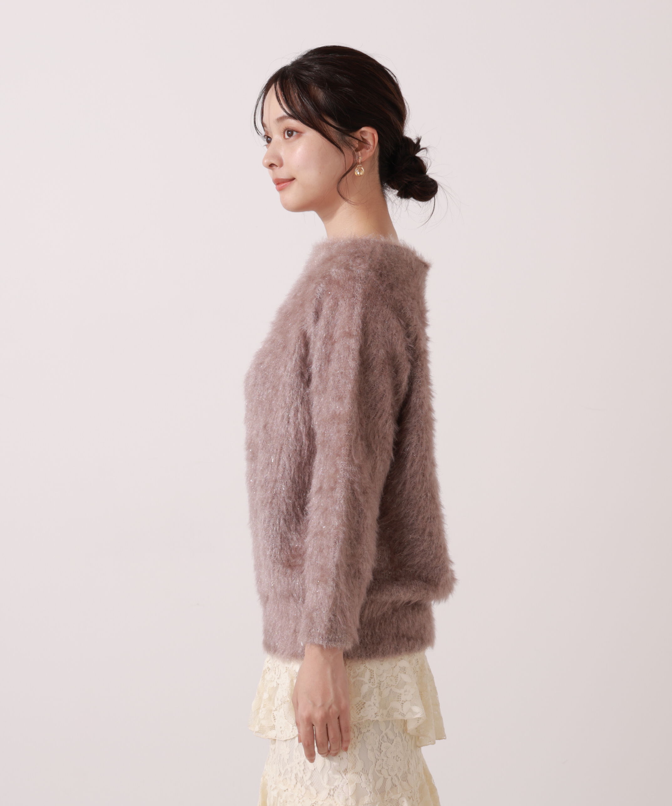 PROPORTION BODY DRESSING「ヘアリーニット 25AW」|ニット・セーター|