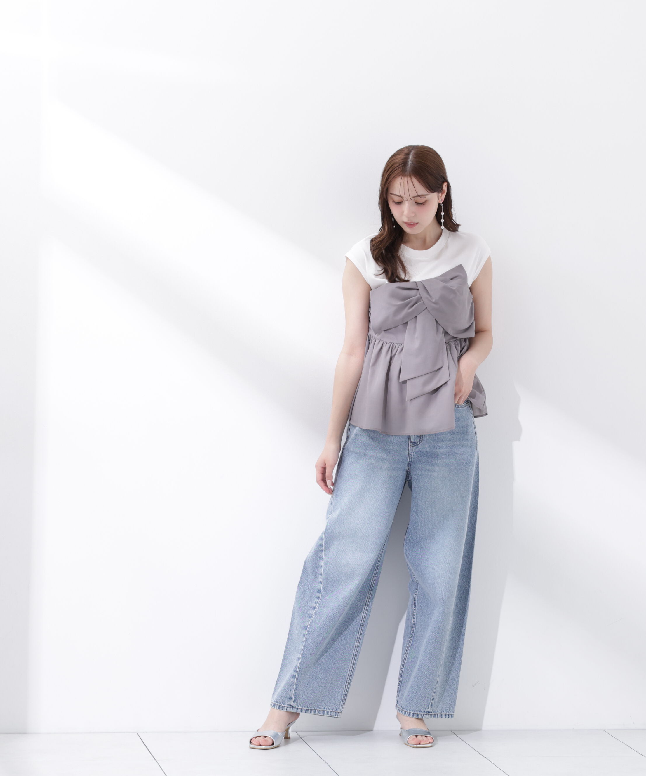 PROPORTION BODY DRESSING「〈a/mie〉ワイドバレルパンツ 26SS」|その他|