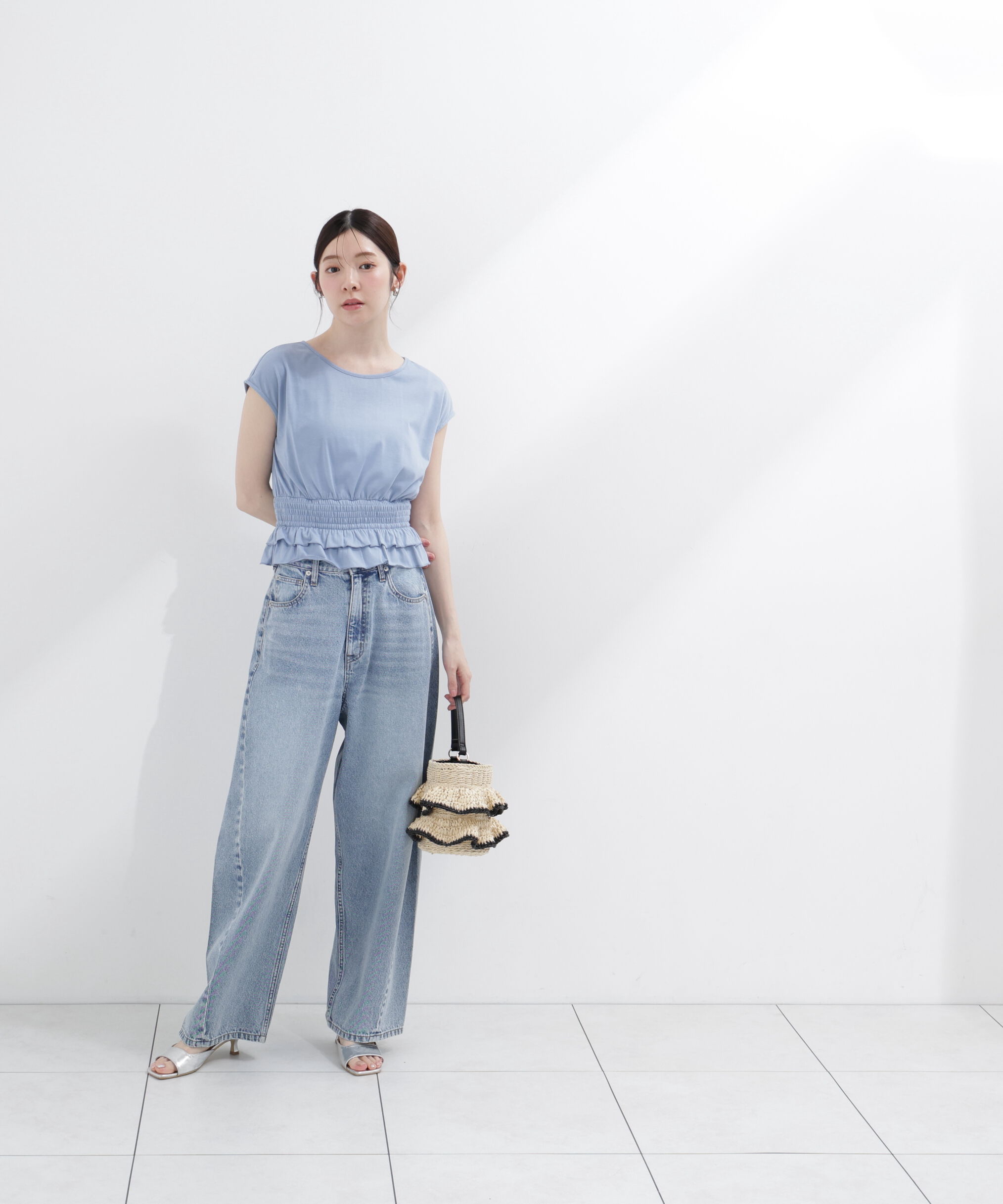 PROPORTION BODY DRESSING「〈a/mie〉ワイドバレルパンツ 26SS」|その他|