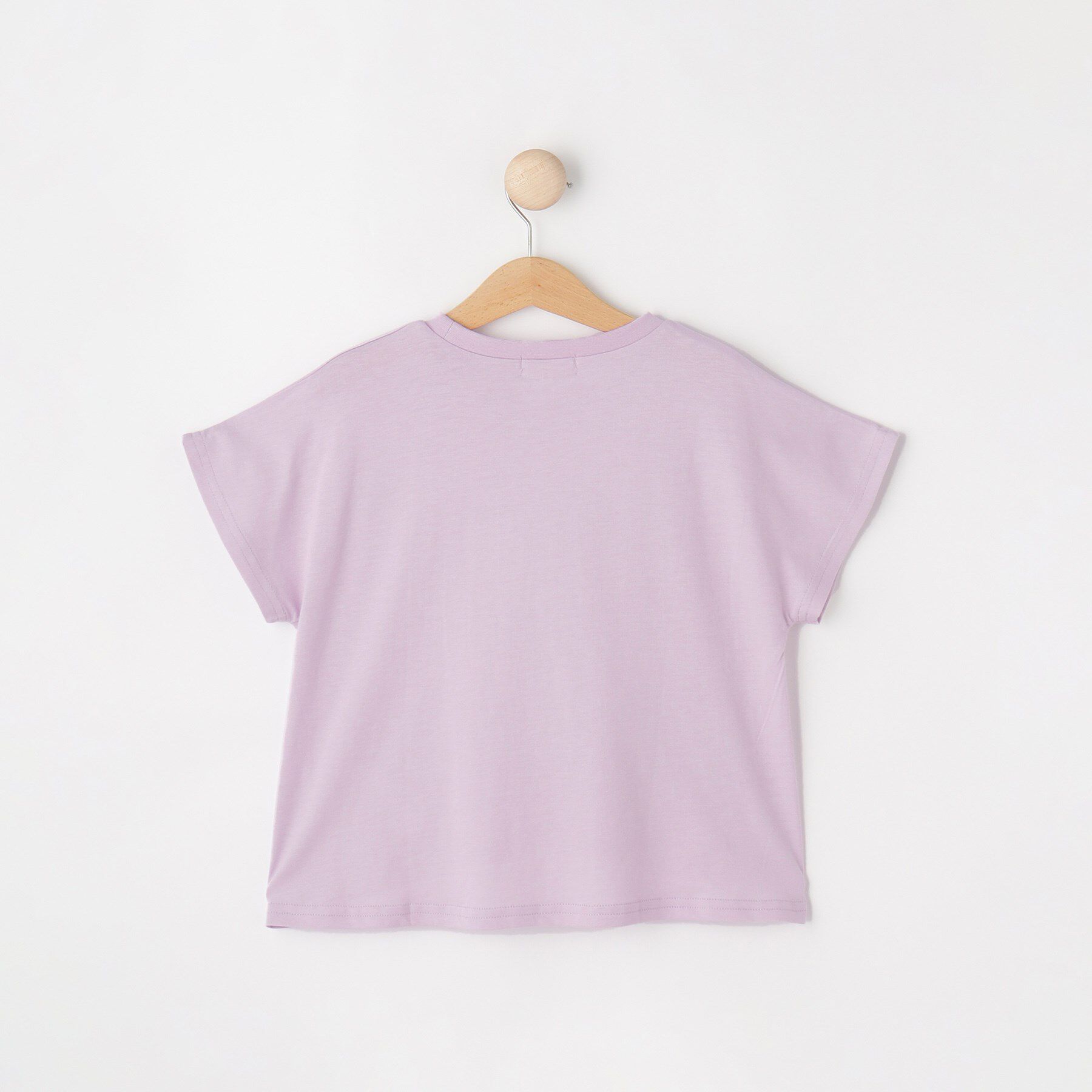 SHOO･LA･RUE「【100-150cm/ひんやり】スパンコールモチーフTシャツ」|Tシャツ・カットソー|