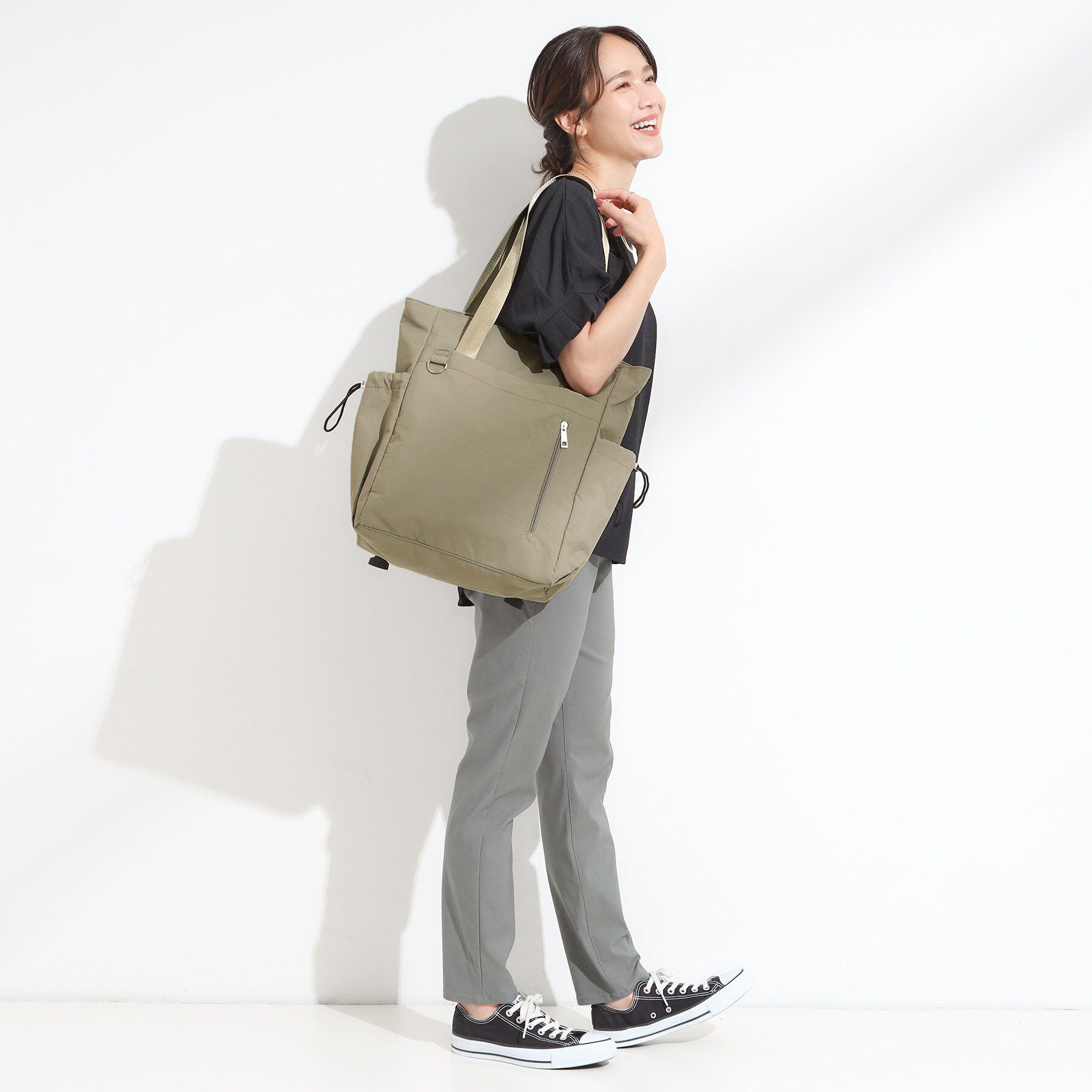 SHOO･LA･RUE「【撥水】トートにもなる2WAYリュック」|リュック|
