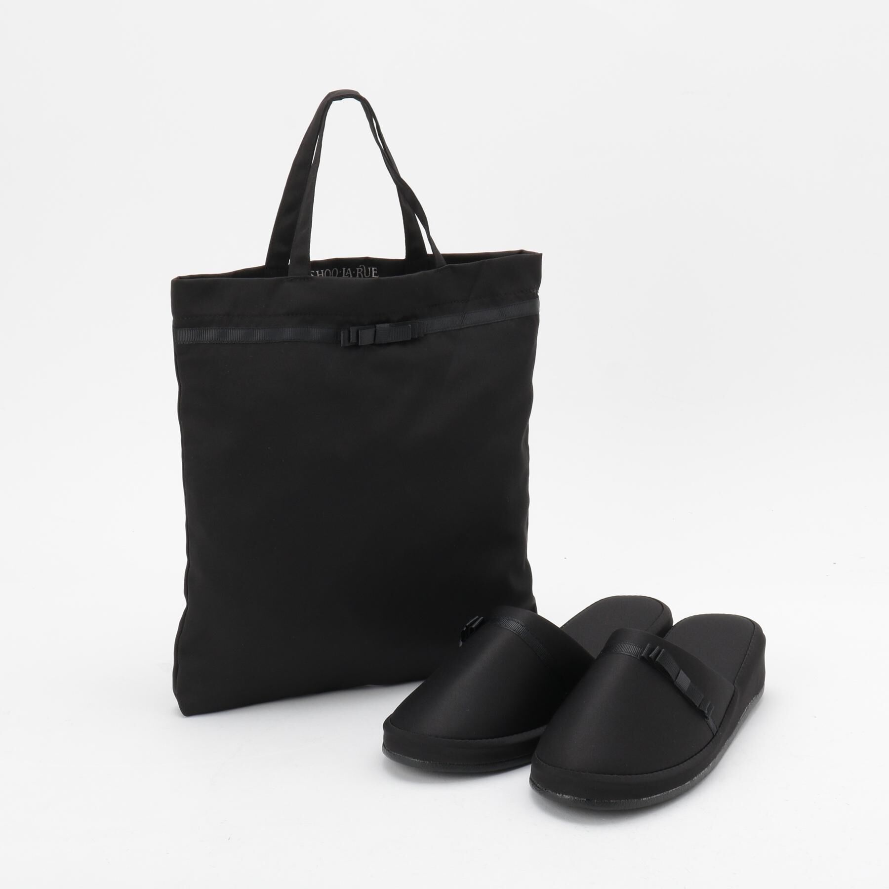 SHOO･LA･RUE「【セレモニー】トート付き ヒールスリッパ」|クッション・クッションカバー|