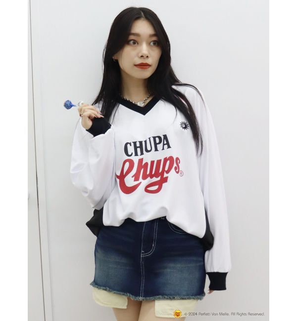 EVRIS「【EVRIS&times;Chupa Chups】ユニホームトップス」|Tシャツ・カットソー|