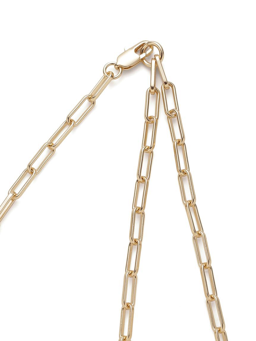 Mila Owen「【EVERYDAY PROOF JEWELRY 】スクエアチェーンネックレス」|ネックレス|