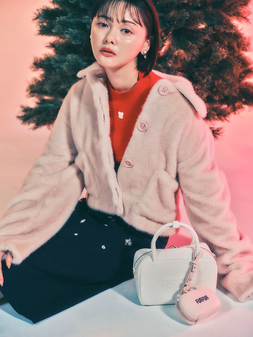 FURFUR「【限定カラー】バリエーションマイクロスクエアボストン」|キーケース|