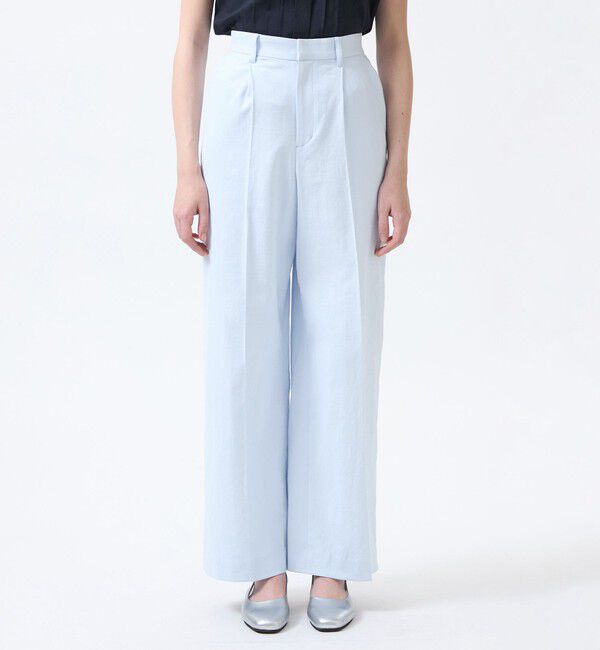 MACKINTOSH PHILOSOPHY「【LEEweb/蛯原友里さん着用】【MP STANDARD TROUSERS 001 WIDE FIT】DRY OXFORD製」|その他|