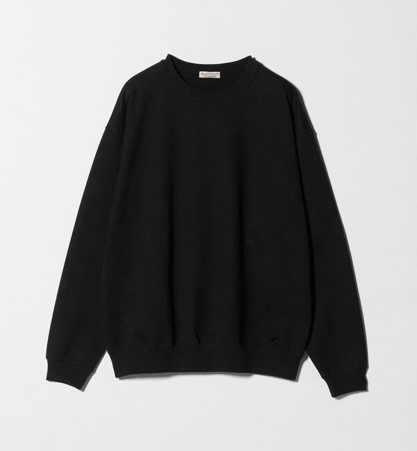 BEAUTY&YOUTH UNITED ARROWS「金政メリヤス 36G クルーネック スウェット -MADE IN JAPAN-」|Tシャツ・カットソー|BLACK