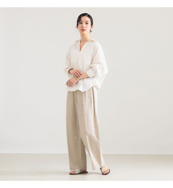 Demi-Luxe BEAMS 「TICCA / スキッパー シャツ」|シャツ・ブラウス|