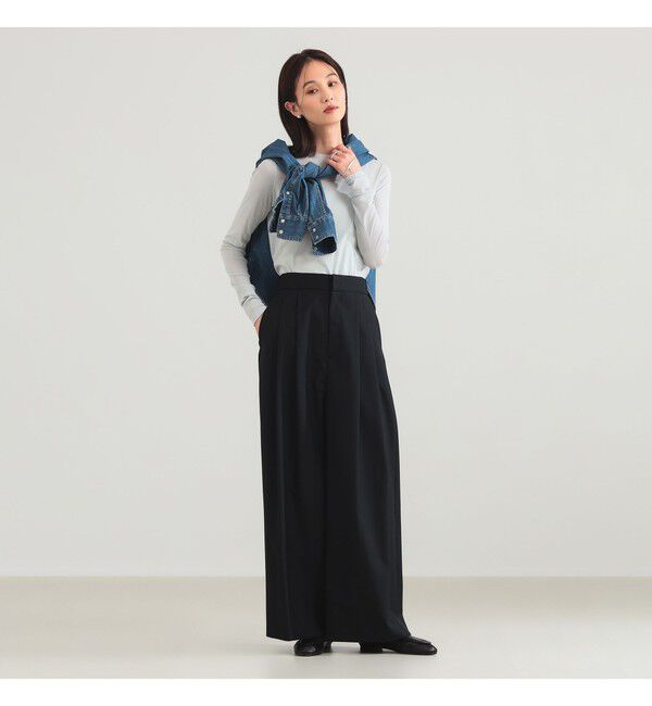 Demi-Luxe BEAMS 「コットン ハイツイストシアー Tシャツ」|Tシャツ・カットソー|
