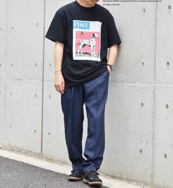 SHIPS any「SHIPS any: The Saturday Evening Post プリント Tシャツ◇」|Tシャツ・カットソー|