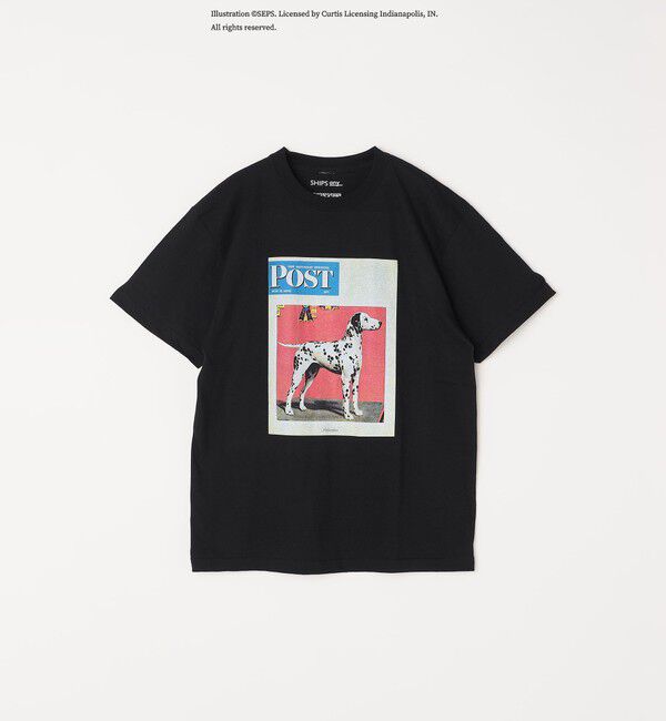 SHIPS any「SHIPS any: The Saturday Evening Post プリント Tシャツ◇」|Tシャツ・カットソー|