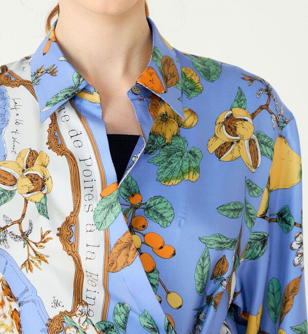 Ballsey「【別注】manipuri for Ballsey Antique Recipe カシュクールブラウス」|シャツ・ブラウス|