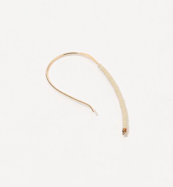 TOMORROWLAND GOODS「helena rohner miyuki beads hoop ピアス」|ピアス|