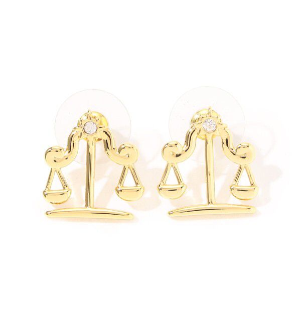 TOMORROWLAND GOODS「LELE SADOUGHI LIBRA ZODIAC ピアス」|ピアス|91 ゴールド