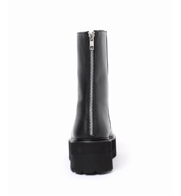 VERMEIL par iena「《追加》CAMINANDO カミナンド 別注 ウシロZIPブーツ」|ショートブーツ|
