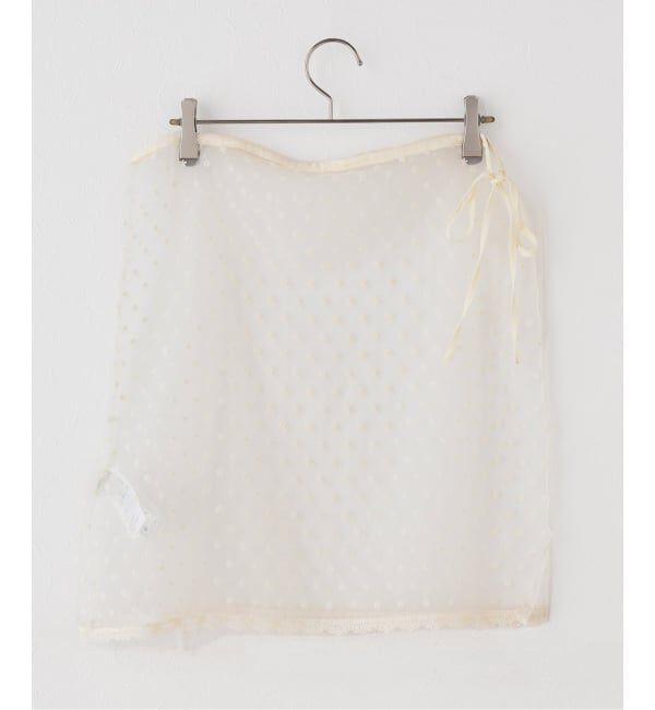 JOURNAL STANDARD「【DUNST/ダンスト】NEEDLEWORK LAYERING SKIRT」|スカート|