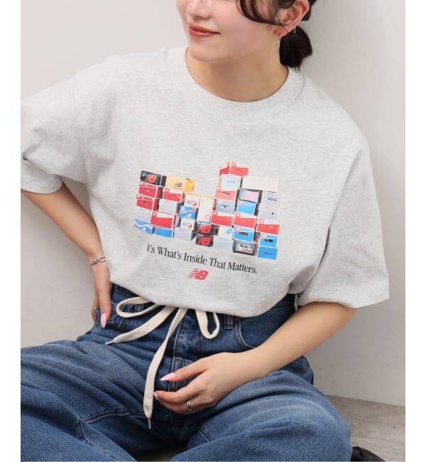 JOURNAL STANDARD relume「《WEB限定》【NEW BALANCE/ニューバランス】ボックスTシャツ」|Tシャツ・カットソー|