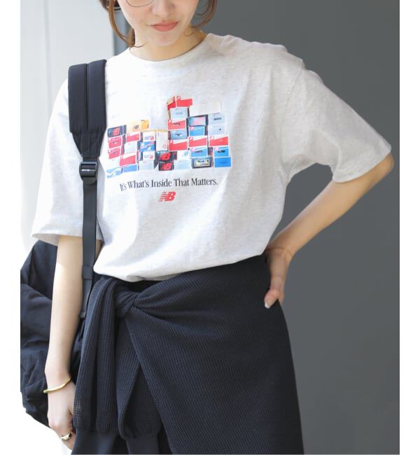 JOURNAL STANDARD relume「《WEB限定》【NEW BALANCE/ニューバランス】ボックスTシャツ」|Tシャツ・カットソー|