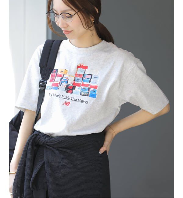 JOURNAL STANDARD relume「《WEB限定》【NEW BALANCE/ニューバランス】ボックスTシャツ」|Tシャツ・カットソー|