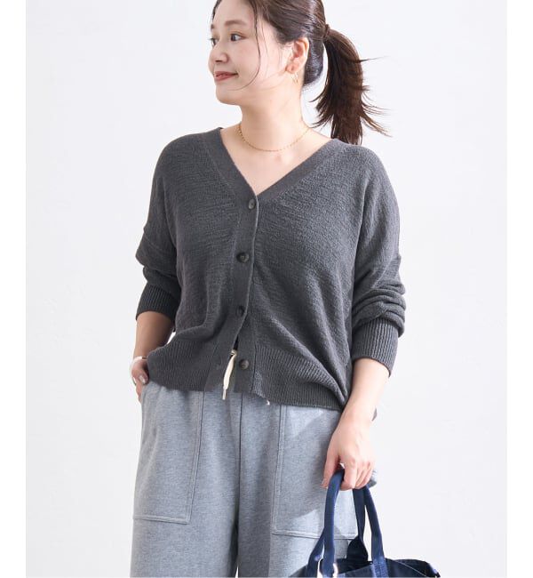 JOURNAL STANDARD「テープヤーンVカーディガン」|カーディガン|