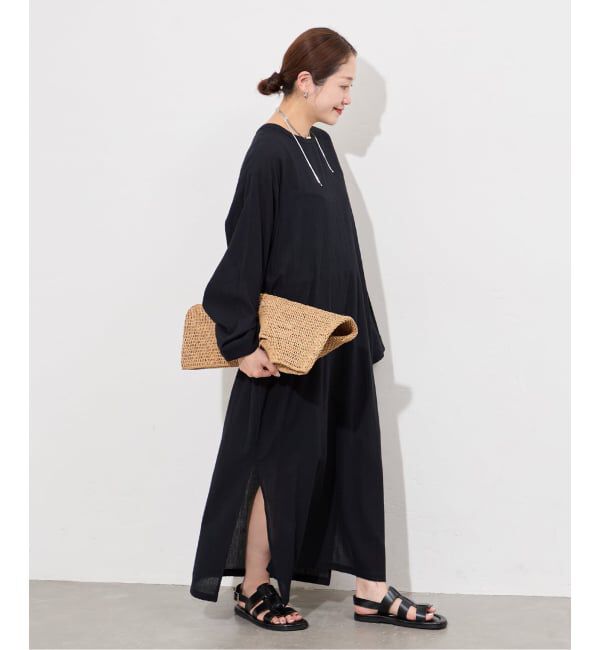 JOURNAL STANDARD「ソフトガーゼ2WAYワンピース」|ワンピース|ブラック
