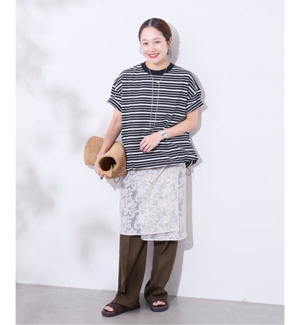 JOURNAL STANDARD「《追加》シャーリングＴシャツ」|Tシャツ・カットソー|