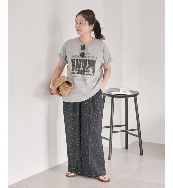 JOURNAL STANDARD「汗ジミ防止天竺プリントT」|Tシャツ・カットソー|