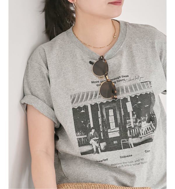 JOURNAL STANDARD「汗ジミ防止天竺プリントT」|Tシャツ・カットソー|