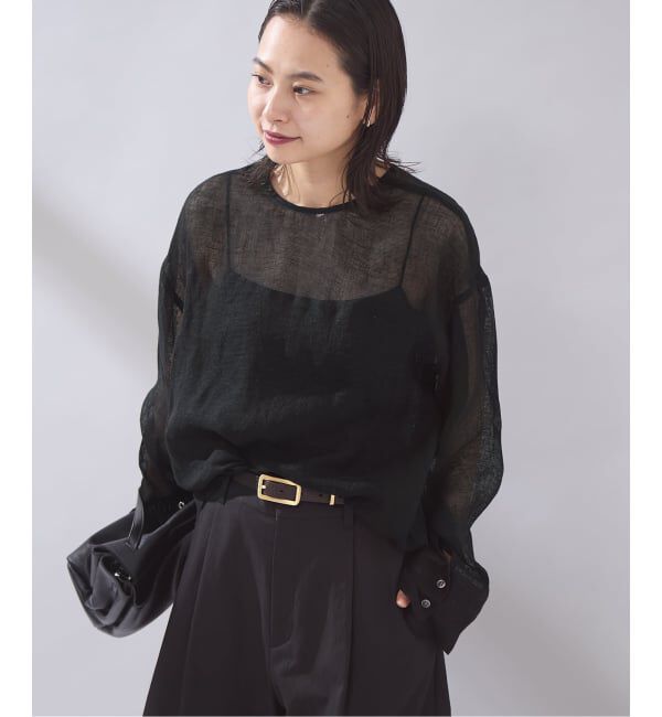 JOURNAL STANDARD「【osedit】 リネンメッシュ2WAY ブラウス」|シャツ・ブラウス|