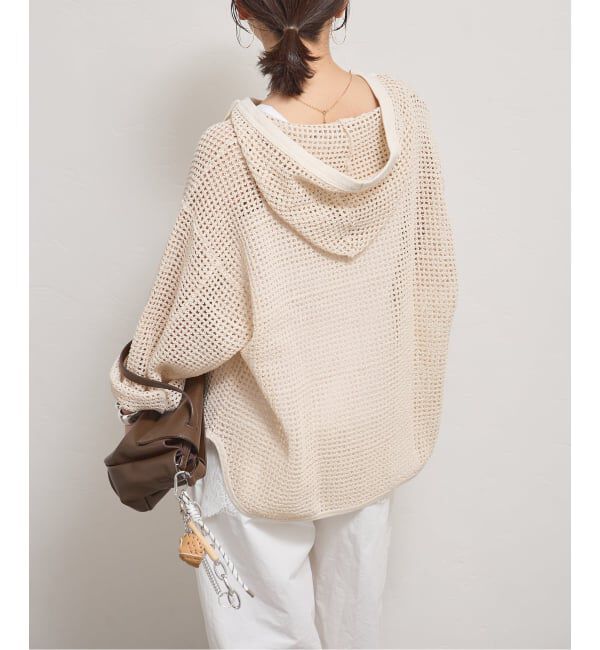JOURNAL STANDARD「別注【ARMY TWILL/アーミーツイル】Cotton Mesh Hoodie」|ニット・セーター|