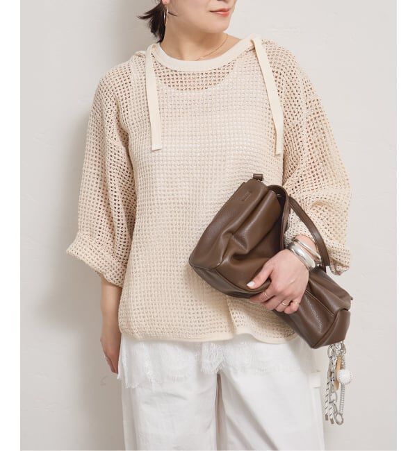 JOURNAL STANDARD「別注【ARMY TWILL/アーミーツイル】Cotton Mesh Hoodie」|ニット・セーター|
